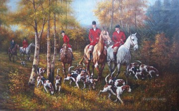狩猟 Painting - Gdr003 古典的な狩猟